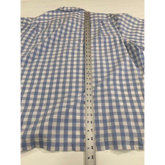 Polo Ralph Lauren Shirt Men’s XXL Blue Plaid Short Sleeve Button Up Casual Prepp - Picture 11 of 11